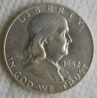 1952 D Franklin 50C Silver Half Dollar, NICE COIN, SWEET! FULL BELL LINES