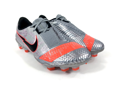 Nike Phantom Venom Elite FG Soccer Cleats Silver AO7540-906 Mens 6
