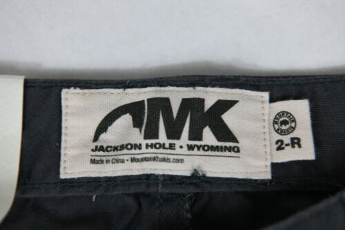 Women's Mountain Khakis Mid Rise Straight Leg Cotton Pant 2R x 31 in Slate Gray - Picture 3 of 4