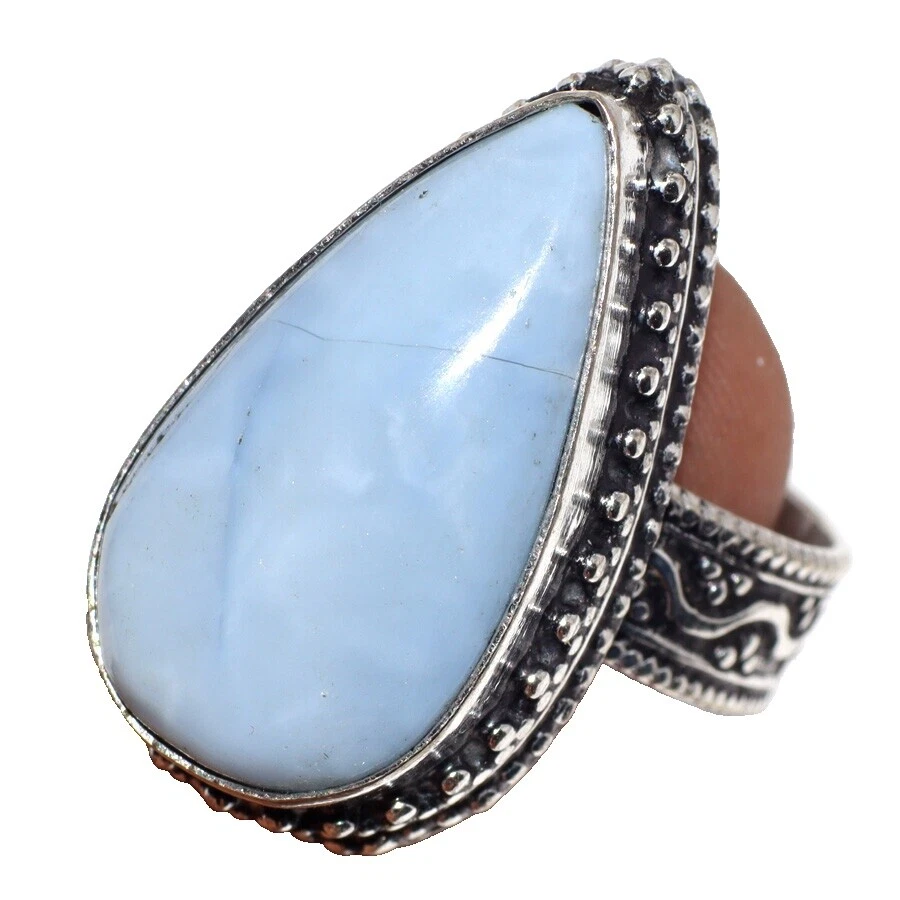 Кольцо опал 9 медные модные кольца