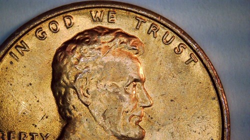 1969 Red Lincoln Penny, No Mint Mark, Major DDO, Variety Vista 1969 DDO-001 - Picture 7 of 8