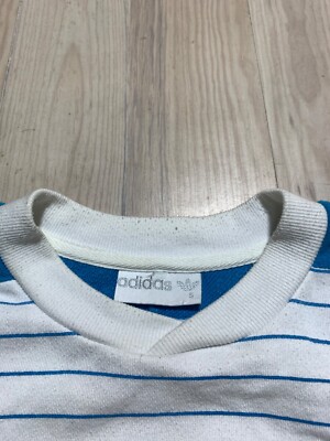 80'S Adidas Atp Tennis Team Logo Sweatshirt Trainer Mens S