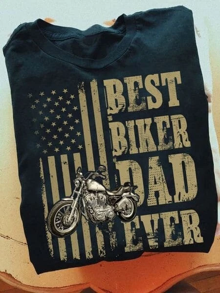 Motorcycle Lover Best Biker Dad Ever Gift For Dad Father s Day