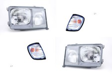 Scheinwerfer Set passend für Mercedes W124 84-89 + H4 H3 links rechts + Blinker