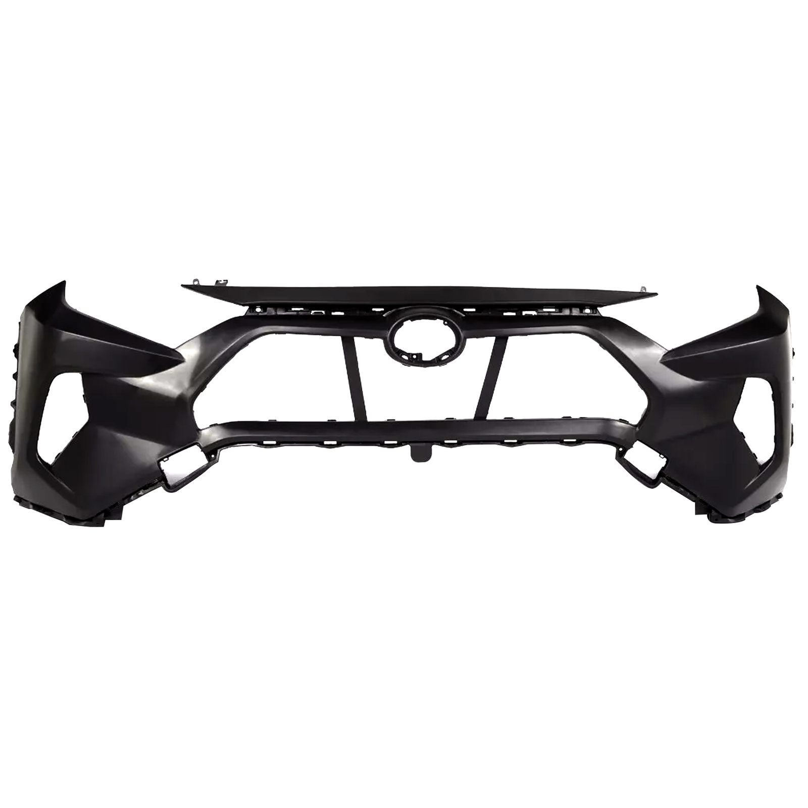 For 2019-2022 Toyota RAV4 LE Front Bumper Cover Grill Lower Valance Fog Lamp Kit