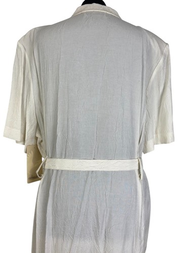 Damen Vintage 90er Zweireiher Kurzarm Kleid | Größe EU 46 - Bild 8 von 10