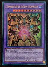 L'INARRESTABILE EXODIA INCARNATO Ultra Rara INFO IT033 Proibito Yu-Gi-Oh!