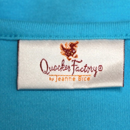 Quacker Factory Plus Blue Nautical Sequin Crab Crew Neck Shirt Top 2X - Picture 8 of 8