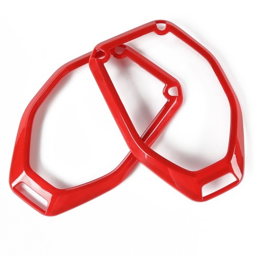 Cubierta de altavoz de techo interior accesorios de anillo de ajuste para Jeep Wrangler JL 2018+ rojo - Imagen 9 de 10