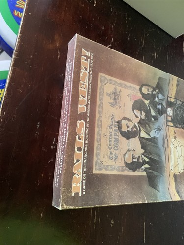 Commodore 64 Rails West Game Disk Rare Big Box - Picture 3 of 21