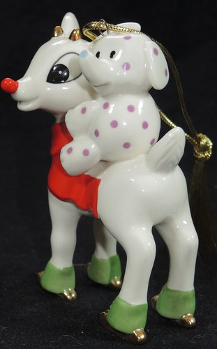 LENOX RUDOLPH Red-Nosed Reindeer Merry Misfit Christmas Ornament NEW 2012 - Picture 11 of 14