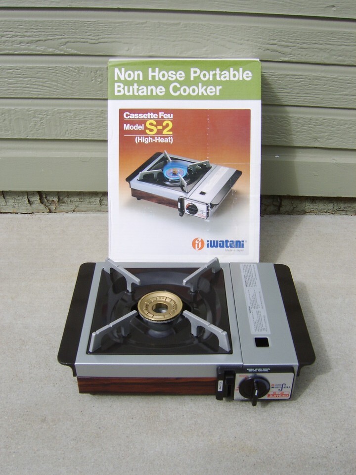 NEW Iwatani S-2 Deluxe Portable Butane Cooker/Stove, case of SIX