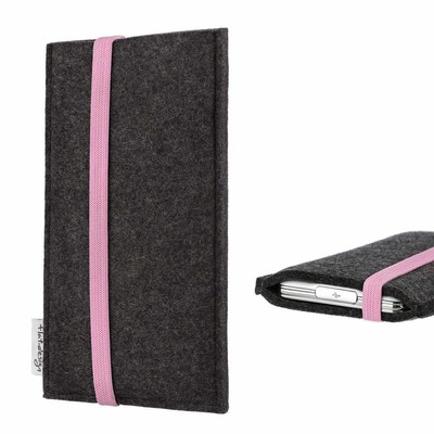 für Sharp Aquos Sense7 Plus Handyhülle Tasche Hülle Filz vegan