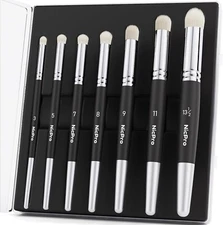 Dry Brush Miniature Painting, 7 Sizes Professional Drybrush Set with Gray