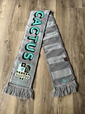 Ruffneck B B CACTUS Scarf Grey 68" x 8"