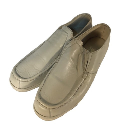 【ユウ】 208386 SP50 HOLDEN MEN'S SHOES SIZE 9 M BEIGE KNIT JOHNSTON