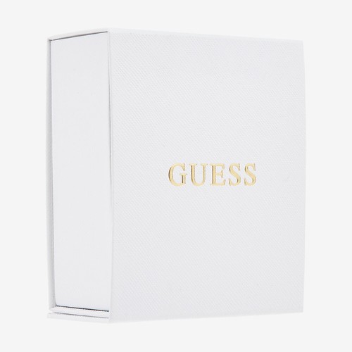 Pulsera para mujer Guess | Dije de jaula de corazón | Enchapado en rodio | UBB03100RHL - Imagen 3 de 3