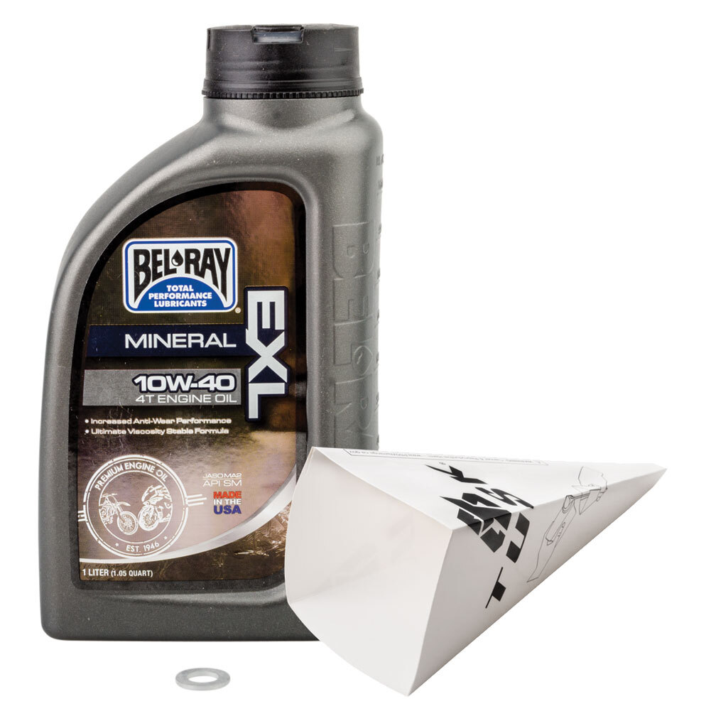 Tusk Oil Change Kit BelRay Fits YAMAHA YZ125 YZ125X 20032022