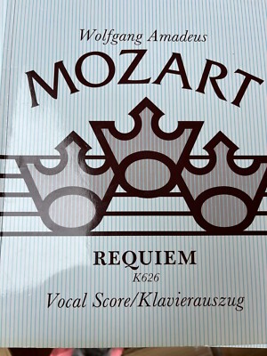 Wolfgang Amadeus Mozart: Requiem - Klavierauszug