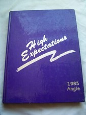 1985 ANGLETON HIGH SCHOOL YEARBOOK ANGLETON, TEXAS  ANGLE