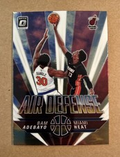 2021-22 Donruss Optic Air Defense #4 Bam Adebayo Basketball Card