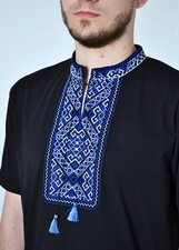 Ukrainian embroidered tee-shirt for man sorochka vyshyvanka of cotton. 5 models