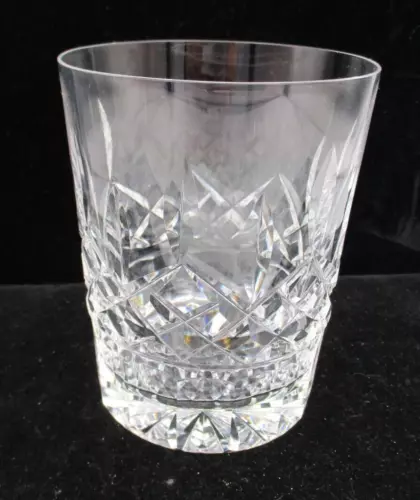 Waterford Lismore Cut Double Old Fashioned Crystal Tumbler Rocks 12oz Glass A