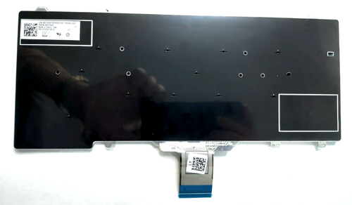 Dell Latitude E7250 E5250 French Canadian Keyboard Black NSK-LYAUC 072XD NEW - Picture 2 of 3