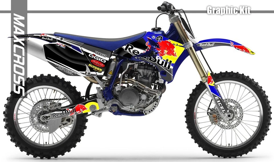 KIT COMPLETO DE GRÁFICOS MAXCROSS YAMAHA WR250F WR450F YZ250F YZ450F 2003-2006 NH2 - Imagem 2 de 4