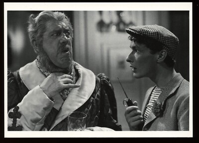 Michel Simon Jean Louis Barrault Actor French Movie Cinema Film Postcard