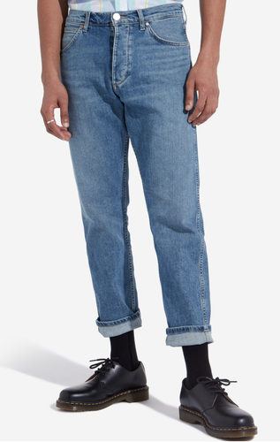 Mens Wrangler Slider Tapered Fit Jeans 