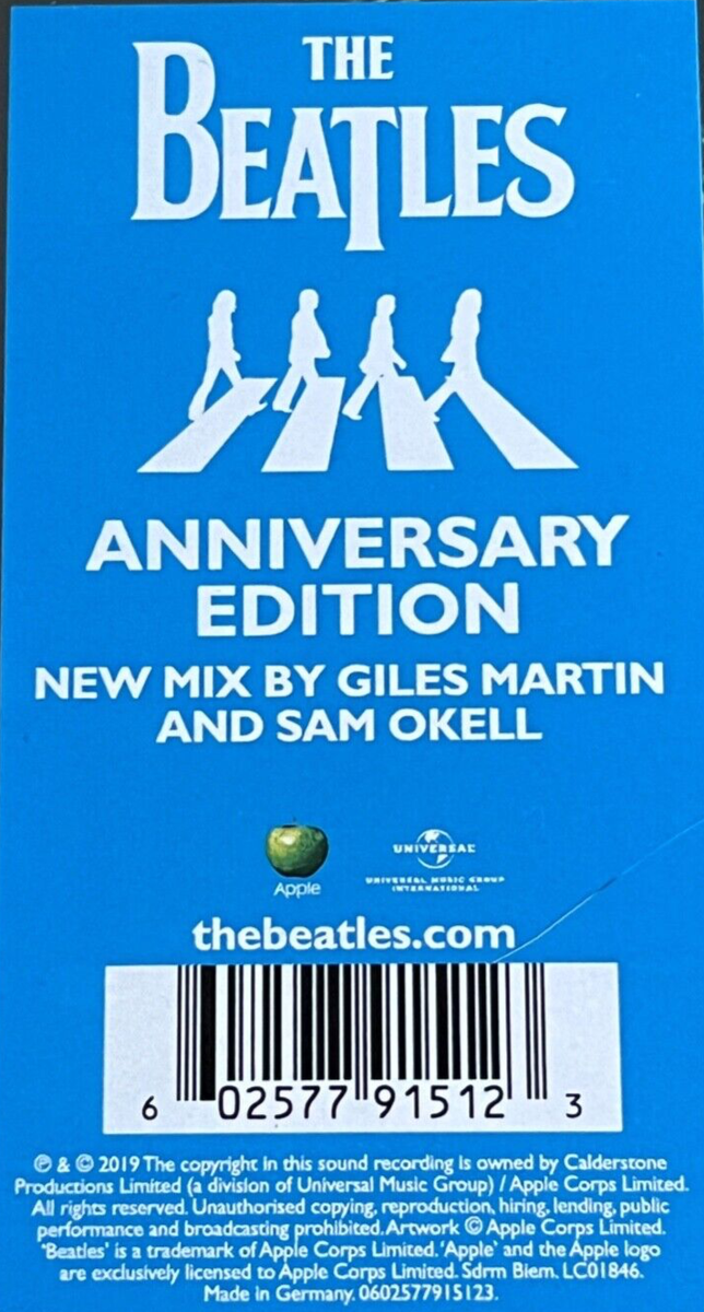 BEATLES - Abbey Road (ANNIVERSARY EDITION) [new mix by Giles