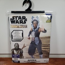 Star Wars Mandalorian Ahsoka Dress Up Play Costume Size Adult LG 12/14 Jazwares