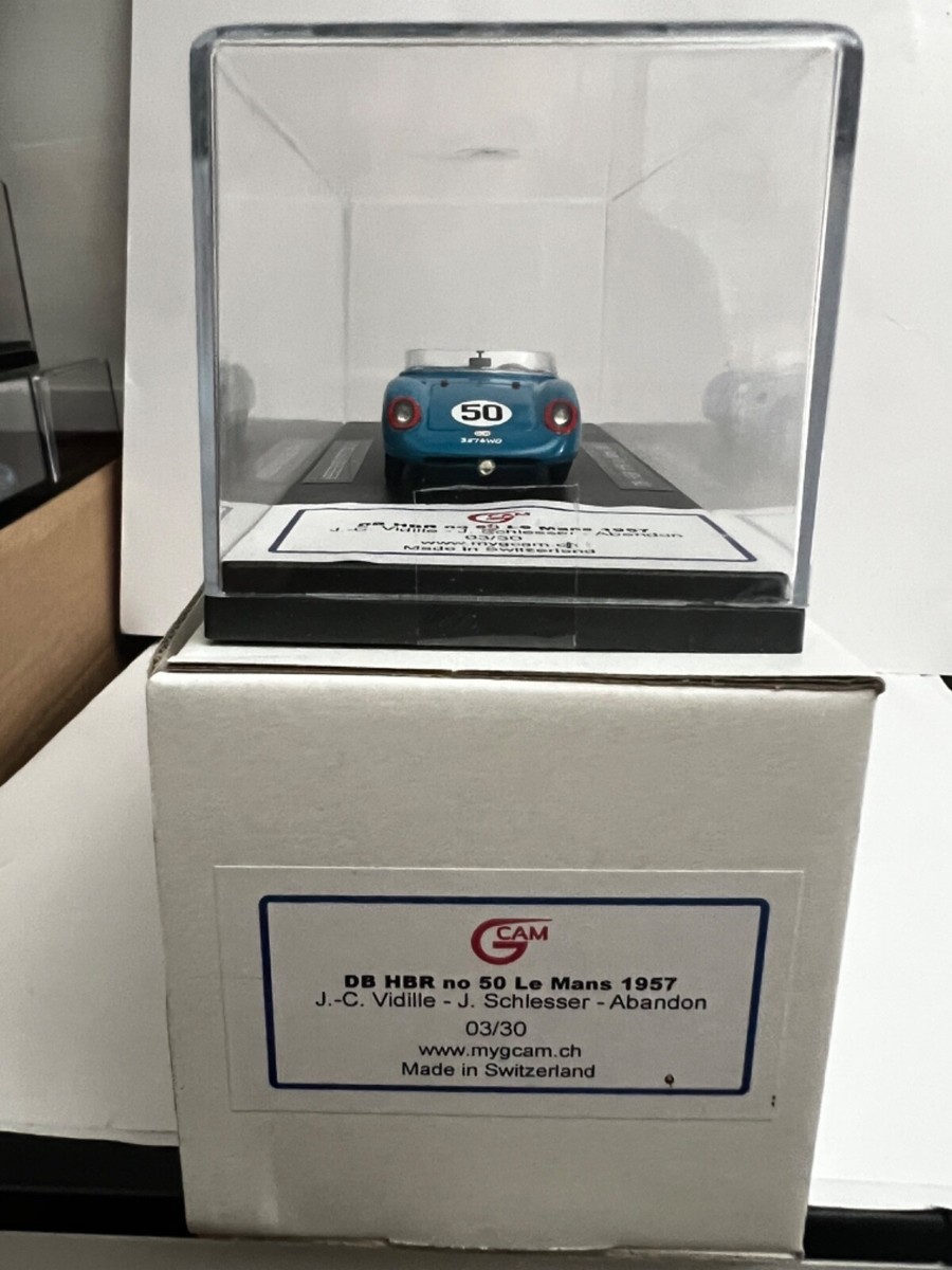 Miniature C.C.C. 1/43 – Panhard N°53, 2nd Aux 24 Heures Du Mans 1961 – Série Rare
