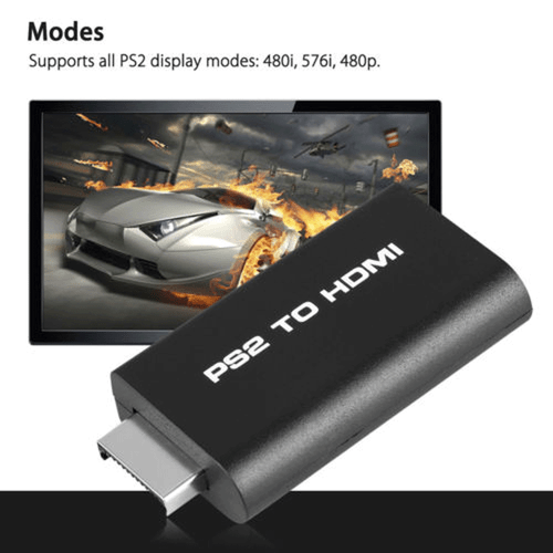 PS2 to HDMI Video Converter Adapter with 3.5mm Audio Output for HDTV Monitor US - Picture 7 of 10