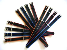 NATO G10 ® Edge™ Heavy nylon Military Sport watch band RAF strap bond IW SUISSE