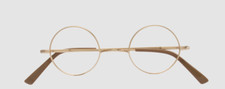 Perfectly Round Karma Cousin Saddle Bridge Round Eyeglass Frame