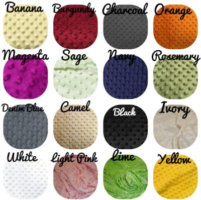 Minky Dimple dot soft cuddle Fabric BY THE YARD 60'' wide