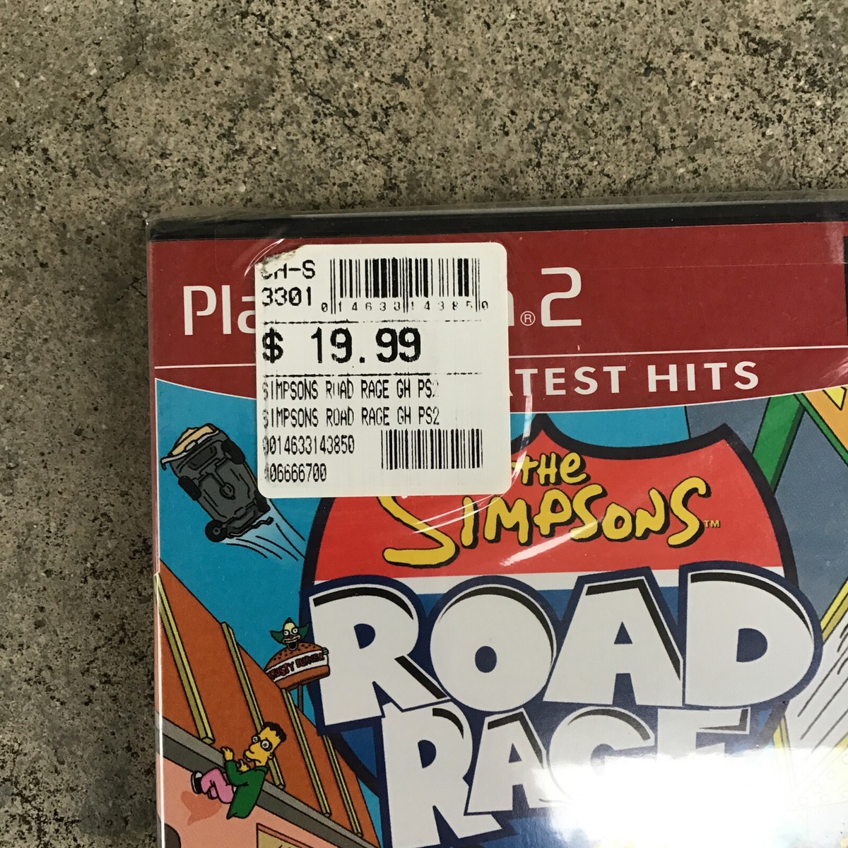 海外購入 シンプソンズ PS2 ROAD RAGE Simpsons Road Rage GREATEST HITS (PlayStation 2, PS2 2002