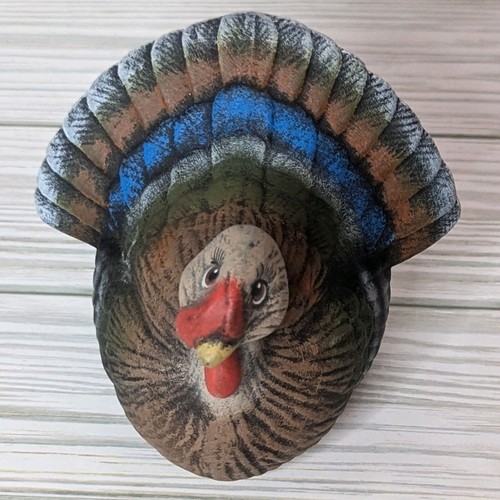 Vintage Keramik Türkei Erntedank Herbst Dekor handbemalt Donas Formen klein