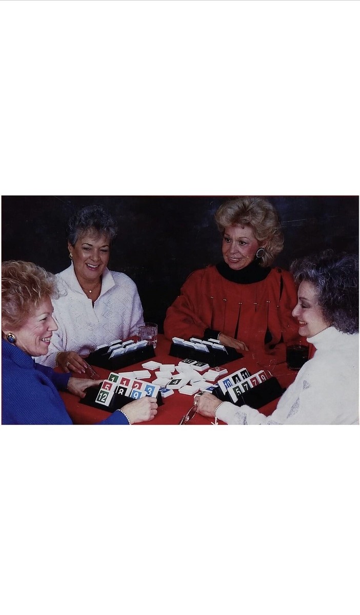 C rumi⭐︎ Vintage Rumi-Blok The Happy Face Game Rummikub Complete Set