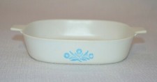 Vintage Corning Ware Blue Cornflower Children's Toy Dish Plastic