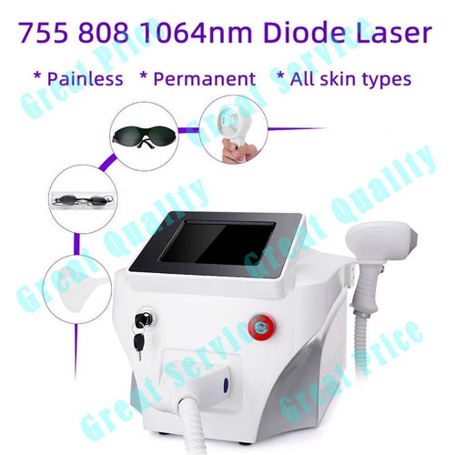 Diode Laser 755nm 808nm 1064nm Permanente Haarentfernung Maschine Gesicht Körper - Bild 3 von 12