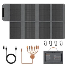 Portable Solar Panel 120W 80W portable power station for  EcoFlow Anker Jackery