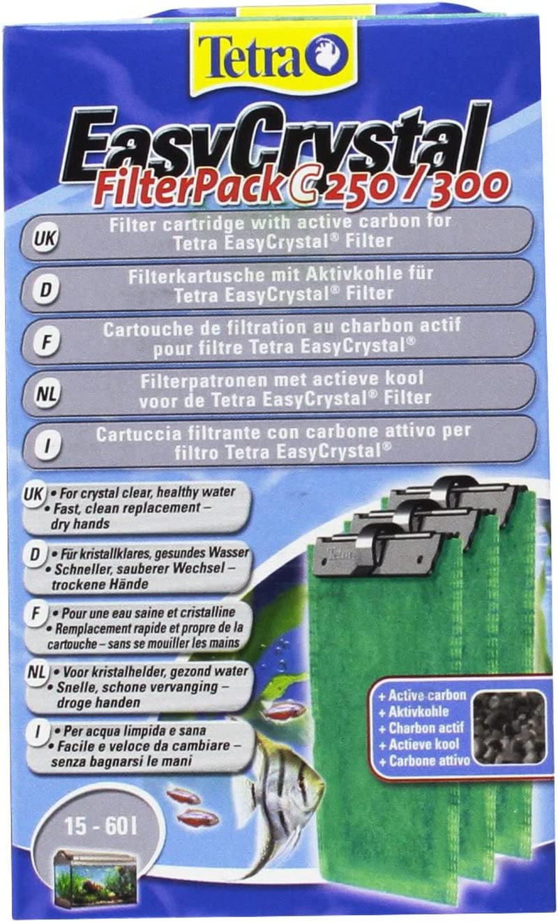 Filtri Easycrystal con Carbone Attivo per Acquario