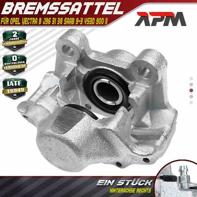 Bremssattel Bremszange Hinten Rechts für Opel Vectra B J96 Saab 9-3 YS3D 900 II