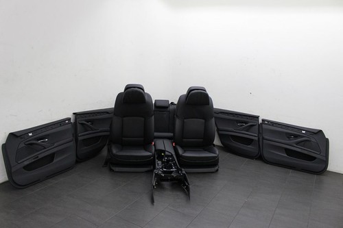 BMW 5er F11 Innenausstattung Leder Komfortsitze Sitze SHZ vo + hi Memory schwarz