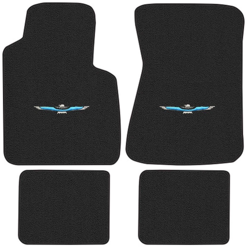 Alfombrillas Cutpile 4 piezas para Ford Thunderbird 1974-1997-elige color y logotipo Foto 2 de 4