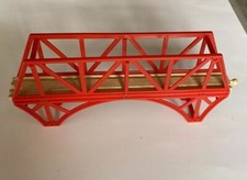 Red Suspension Bridge Track Thomas Brio Wood Train Railway compatible