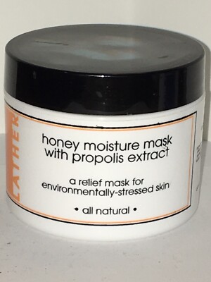NOS Lather Honey Moisture Mask with Propolis Extract 2.0 oz New